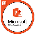 PowerPoint Certification Badge
