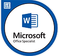 Word Certification Badge